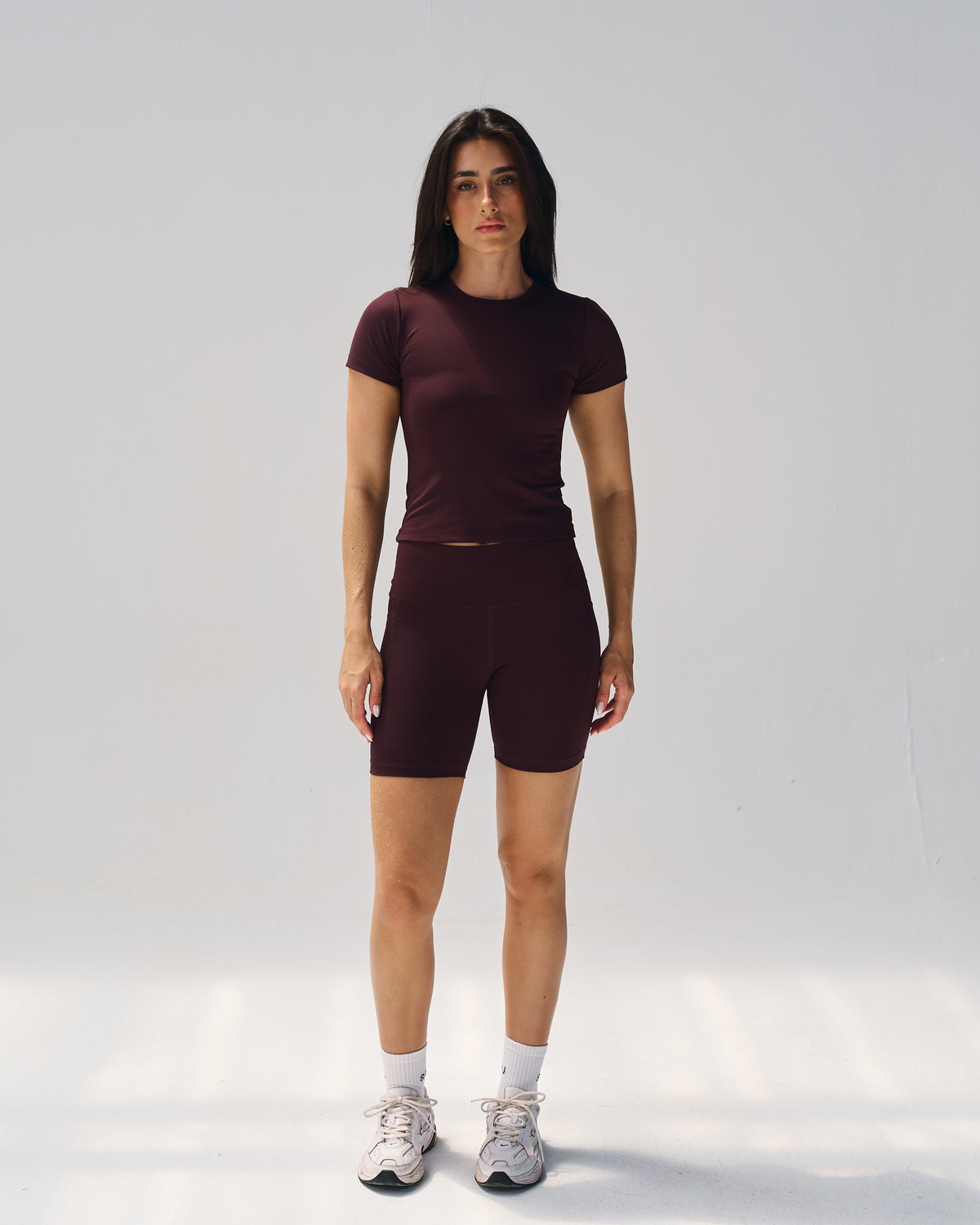 High-Rise Biker Shorts