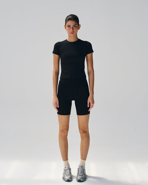High-Rise Biker Shorts
