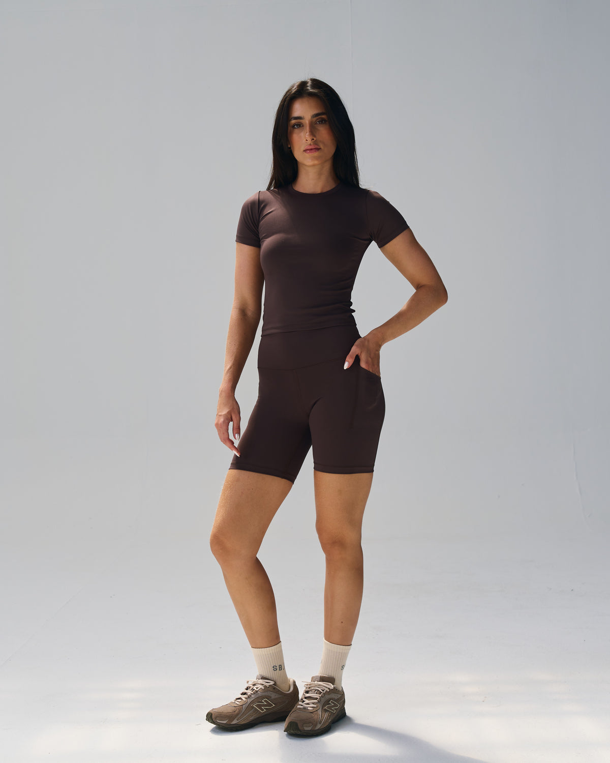 High-Rise Biker Shorts