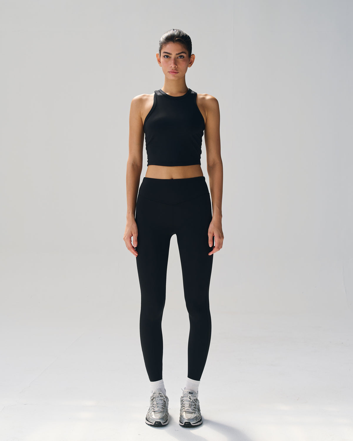 High-Waisted Ankle Length Leggings
