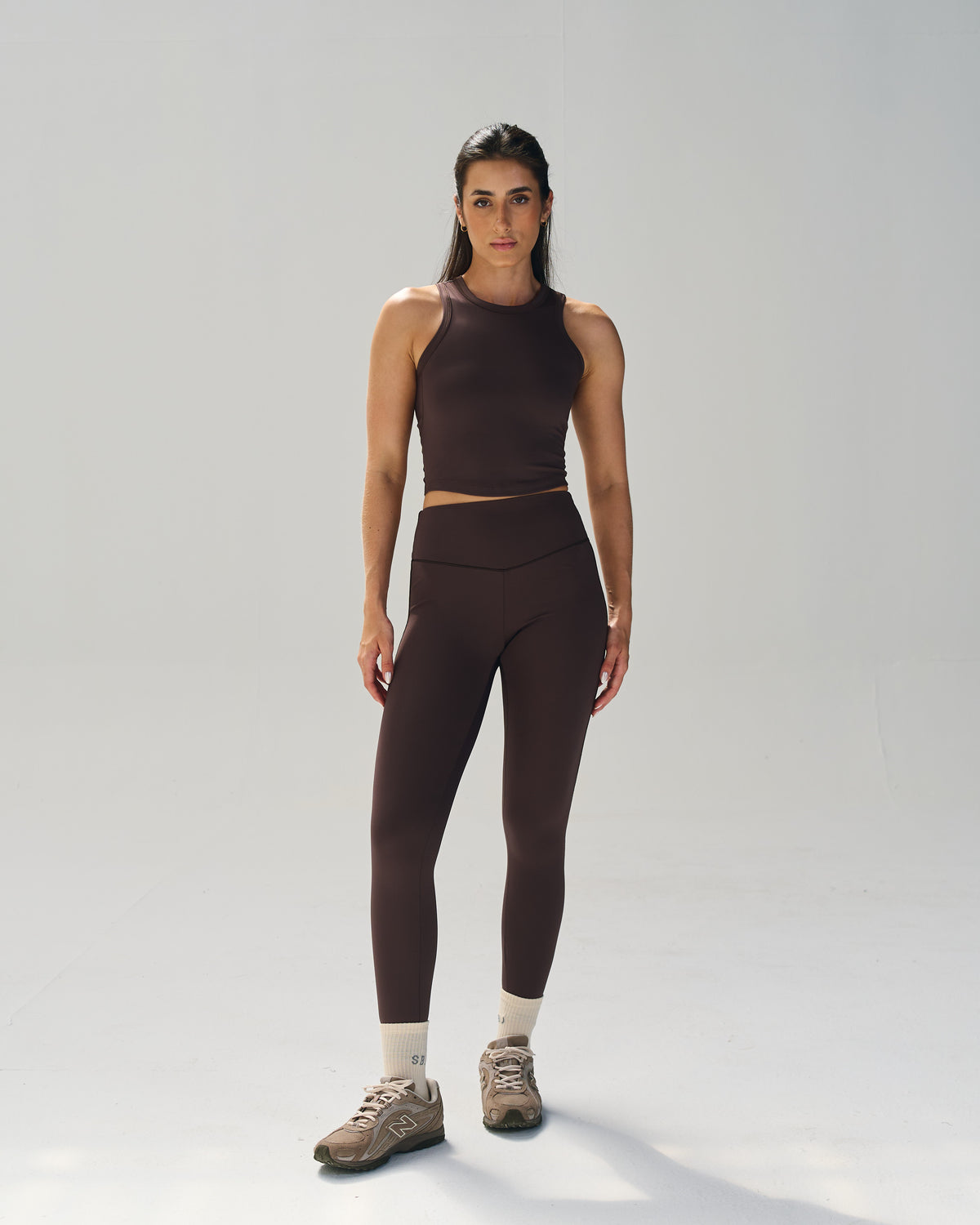High-Waisted Ankle Length Leggings