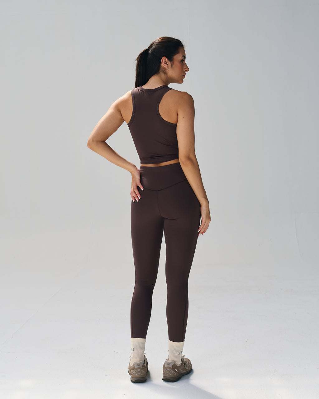 High-Waisted Ankle Length Leggings