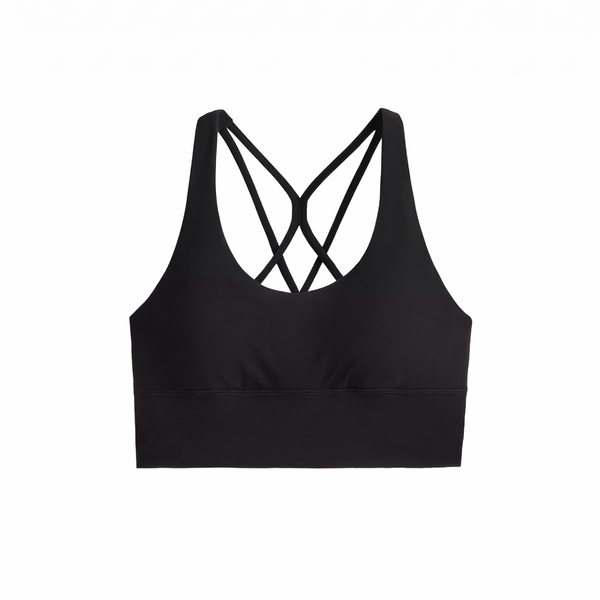 Crossline Sport Bra – Black