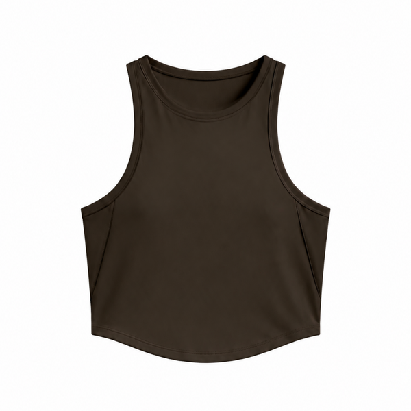Crew Performance Tank Top – Espresso